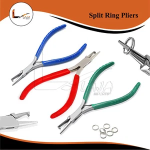 3 PCS FINE Tip SPLIT RING PLIERS~Opener/Splitter 5"Jewelry Craft TOOL Spring Jaw - Picture 1 of 1