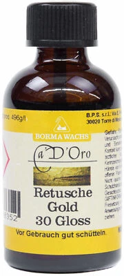 PROFI Gold Lack Reparatur Lackstift Retuschiere Matt Bilderrahmen 30ml - Bild 1 von 3