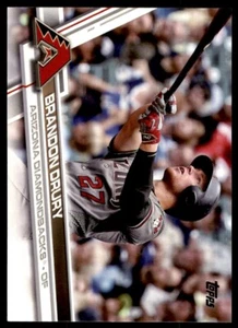 2017 TOPPS #470 BRANDON DRURY ARIZONA DIAMONDBACKS - Picture 1 of 2
