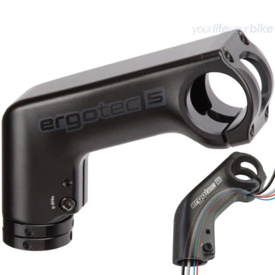 ERGOTEC BARRACUDA I VORBAU 110mm 31,8mm 20° A-HEAD E-BIKE KABEL TREKKING FAHRRAD - Bild 1 von 4