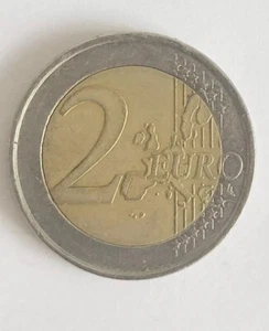 Moneta da 2 euro (2002) circolata, caccia alle monete da collezione - Foto 1 di 3