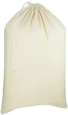 Bolsas de lavandería extra grandes COTTON CRAFT - Cordón de lona de algodón resistente Foto 1 de 4