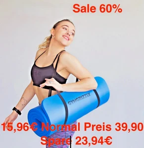 GYMGRIZZLY® Yoga Matte, 1,5 cm dick, Pilates, Aerobic, Fitness, Gymnastikmatte - Bild 1 von 5
