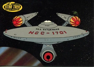 The Star Trek Animated Adventures 2002 tarjeta promocional Rittenhouse P1 - Imagen 1 de 2
