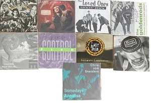 Rock Blues Psyche 1993 9 Unique Artists 7” Vinyl See Below All NM!  *FREE SHIP - Foto 1 di 6