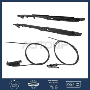 US Crew Cab Sunroof Glass Cables+Track Assembly Repair Kit Fit 2015-20 Ford F150 - Picture 1 of 7