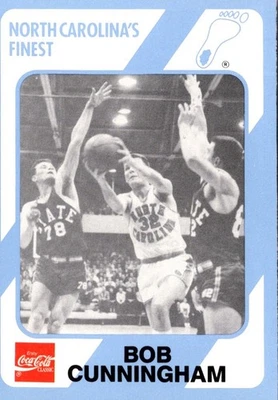 1989 Collegiate Collection North Carolina's Finest Bob Cunningham - Image 1 of 2