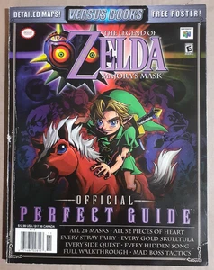 The Legend Of Zelda Majora's Mask Strategy Game Guide NO Poster Nintendo 64 - Picture 1 of 2