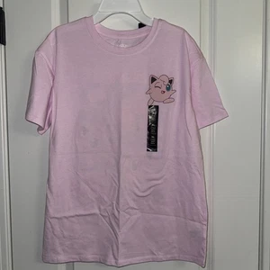 Neu mit Etikett Mädchen Art Class rosa Pokémon Jigglypuff übergroßes T-Shirt Größe XL 14 - Bild 1 von 2