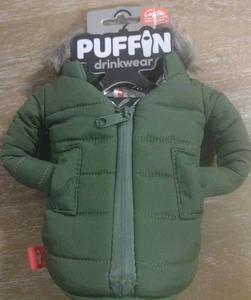 Puffin Drinkwear Beverage Hoodie Jacket Camo 16 oz Can Insulated Holder. G3 - Picture 1 of 3