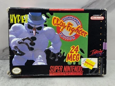 SNES Super Nintendo - Clay Fighter Tournament Edition probado Foto 1 de 4