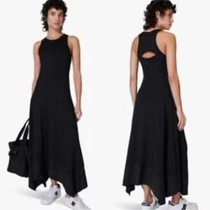 ABITO DA CORSA NUOVO SENZA ETICHETTE FELPATO BETTY NERO DRIFT TAGLIA XS LYOCELL MISTO COTONE - Foto 1 di 11