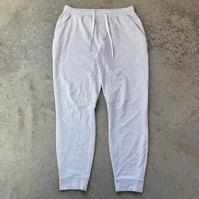 Pantalones deportivos informales Lululemon City Sweat Jogger 29" gris salón elásticos talla grande Foto 1 de 4