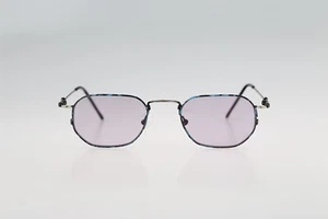 Joy New Face Collection MA4 F7, Vintage 90s tortoise hexagon sunglasses NOS - Picture 1 of 10