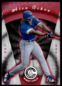 1997 PINNACLE TOTALLY CERTIFIED PLATINUM RED Alex Ochoa /3999 New York Mets #72 - Picture 1 of 2