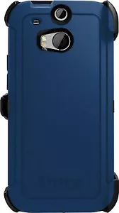 New OtterBox Defender Series Case + Holster Belt Clip for HTC One M8 - Picture 1 of 36