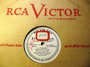 Puerto Rican TITO RODRIGUEZ CUBAN Jose Curbelo Or Tu Sonrisa RCA Victor 26-9036 - Picture 1 of 4