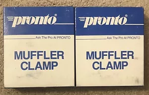 Muffler Clamp Exhaust Tail Pipe Steel Metal U-Bolt 2-1/8”, 2 Pack, HPC 212 - Bild 1 von 4