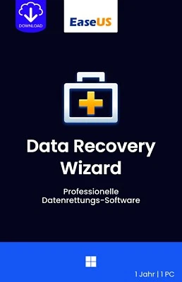 EaseUS Data Recovery Wizard Professional - Windows - 1 PC / 1 Jahr / Key (ESD) - Bild 1 von 4