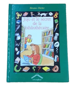 Jojo et la Secret de la Bibliothecaire by Bruno Heitz 1999 Illustriertes Hardcover - Bild 1 von 10