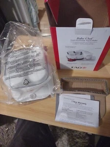 Baby Chef Yogurt Maker Additive/BPA Free 4 Jars by FAO Schwartz New Open Box - Picture 1 of 3