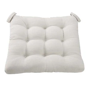 15.5" x 16", Mainstays Textured Chair Seat Pad (Chair Cushion), Silver Color, - Picture 1 of 4