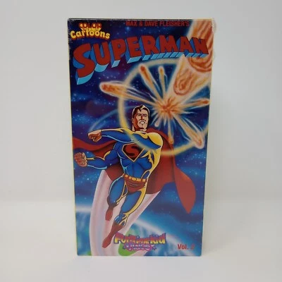 Superman Fun Time Kid Video VHS Vol. 2 Max & Dave Fleisher - Image 1 of 4