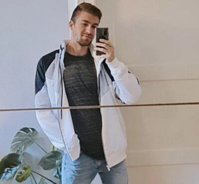 Veste Nike Vintage Rare Windrunner Windbreaker Nylon Glanz Noir Blanc Gris - Photo 1/4