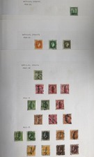 New Zealand Stamps With Official Overprint On 4 Pages