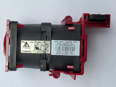 New! HP DL360 G9 Cooling Fan 750688-001 792852-001 775415-001  - Image 1 of 4