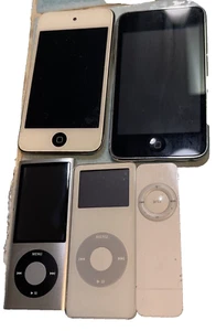 Cantidad 5 Apple iPod - para piezas/tal cual necesita batería envío gratis - Imagen 1 de 5