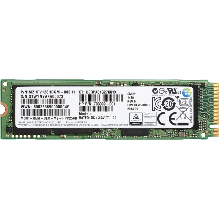 NEW HP Z Turbo Drive 256GB TLC Z4/6 G4 SSD Kit - 1PD59AA - Image 1 of 1