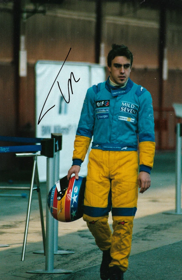 Fernando Alonso Autogramm signed 20x30 cm Bild - Bild 1 von 1