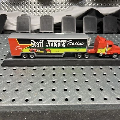 Semi ERTL Transporters NASCAR #74 Staff America Racing 1993 Foto 1 de 4