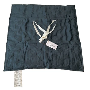 Quince Euro Quilted Sham Size 26x26 Gray Nightfall Bamboo - Picture 1 of 11