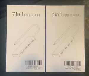 ***2X Nuevo concentrador USB C 7 en 1*** - Imagen 1 de 4