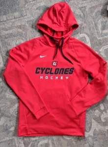Nike Hockey Cincinnati Cyclones Herren Gr. SM Dri-Fit Pullover Hoodie rot - Bild 1 von 7