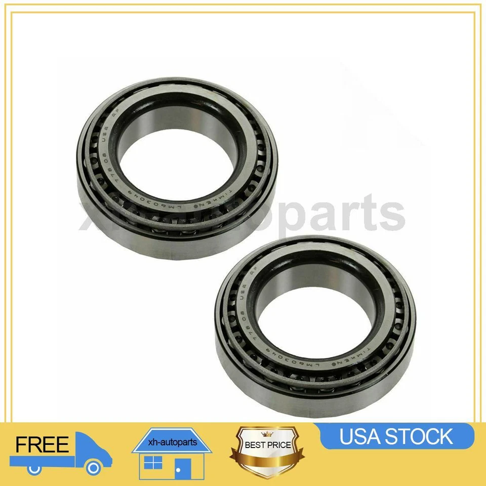 Juego de 2 cojinetes diferenciales traseros Timken para Ford Country Sedán 1957~1970 Foto 1 de 4