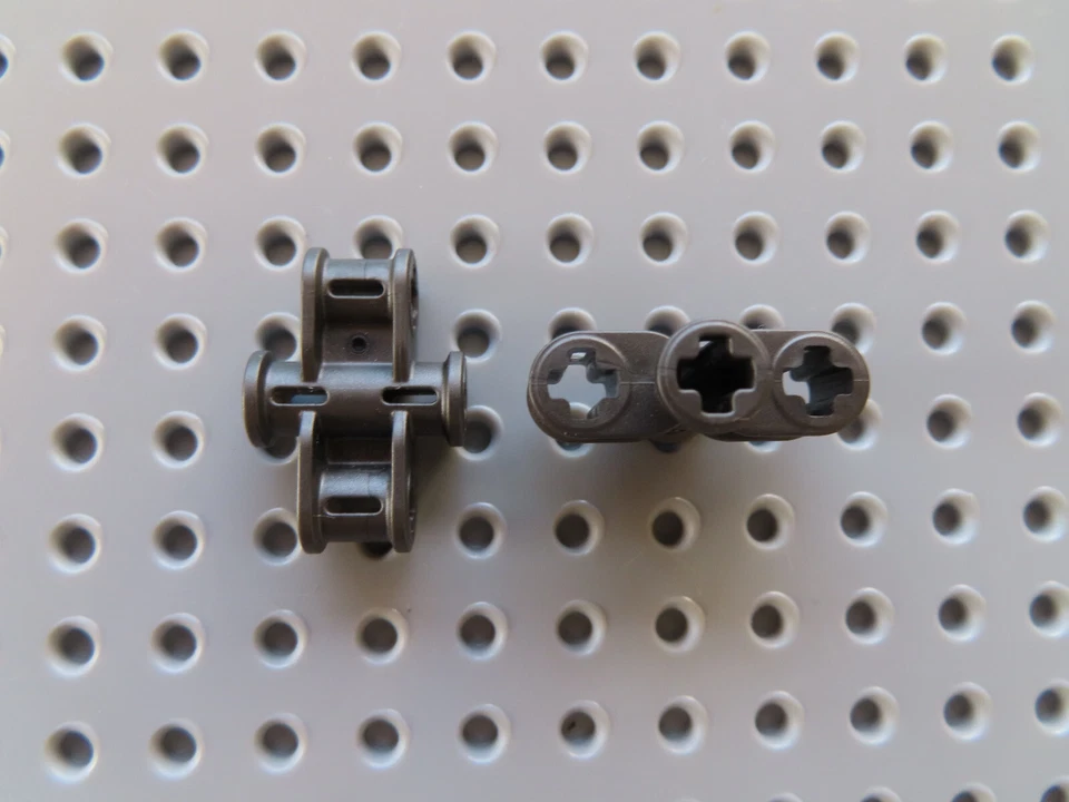 Lego 2 x Technic Achs   Verbinder 11272 perl dunkelgrau 2x3  75169 75533 - Bild 1 von 1