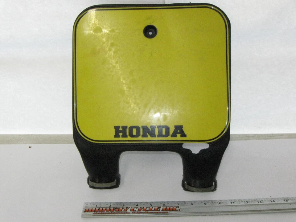PLACA DE MATRÍCULA DELANTERA HONDA CR125R RECAMBIO V085532 jh Foto 1 de 4