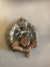 WW1 British army cap badge Royal Hampshire regiment -  reproduction