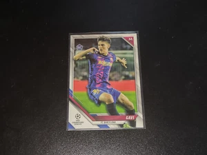 2021-22 Topps UEFA Champions League GAVI RC FC Barcelona - Picture 1 of 1