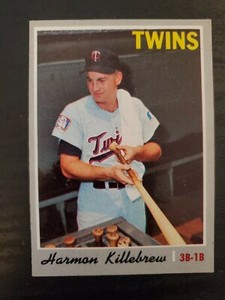 1970 TOPPS HARMON KILLEBREW, #150, near mint - MINT, see photos for condition!