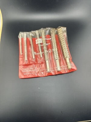Vintage Sears Craftsman Carbide Tipped Masonry Drill Set 7 pc 📦 - Image 1 of 4