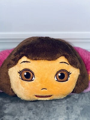 Lindo juguete de peluche Pee-Wees almohada mascotas Dora la Exploradora 11" muñeca cama niños Foto 1 de 4