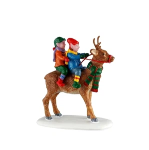 Lemax REINDEER RIDES 52529 Christmas Santas Wonderland Village Figurine 2025 New - Imagen 1 de 1