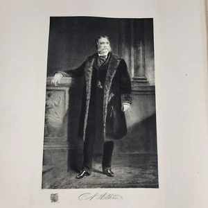 Chester A. Arthur 1901 White House Gallery Official Portraits Presidents Gravure - Picture 1 of 6