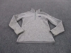 Patagonia Jacket Adult S Gray Better Sweater Outdoors Lightweight Jumper Womens - Picture 1 of 9