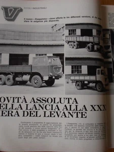 1967 VEICOLI INDUSTRIALI FIERA LEVANTE OM LANCIA FIAT AUTOCARRO CAMION TECNICA - Foto 1 di 1