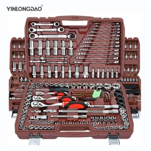 Socket Set Universal Car Repair Tool Ratchet Set Torque - Picture 1 of 24